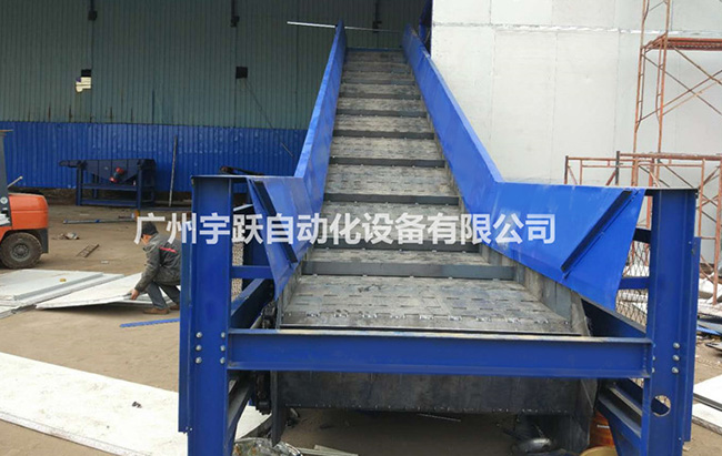 鏈板式廢料輸送線