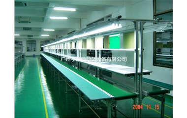 雙層皮帶線、工廠流水線